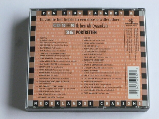 Ik zou je het liefste in een doosje willen doen CD 15 / 16 - 35 Portretten (2 CD)