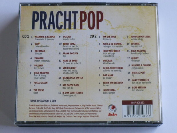 Prachtpop - De Beste Pophits van Nederlandse Bodem! (2 CD)