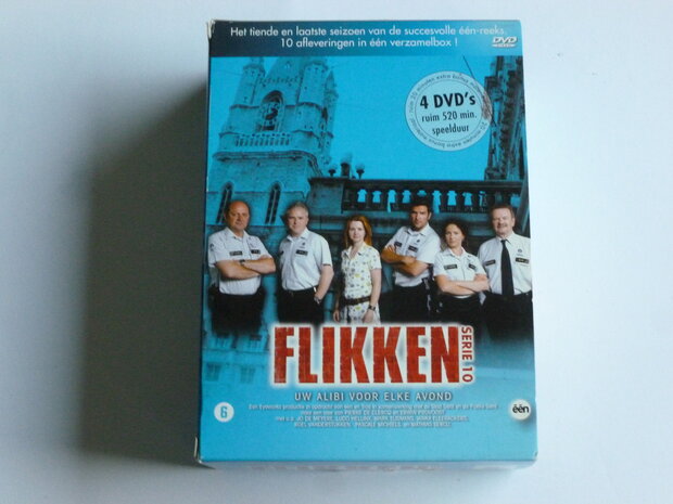 Flikken - Serie 10 (4 DVD)
