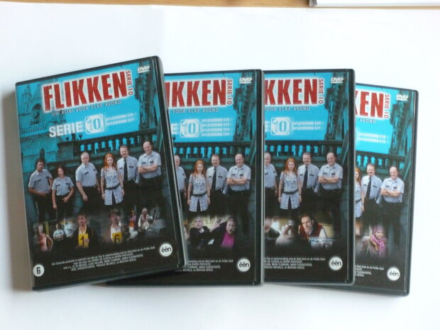 Flikken - Serie 10 (4 DVD)