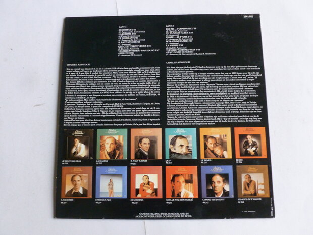 Charles Aznavour - Les grands succes (LP) barclay