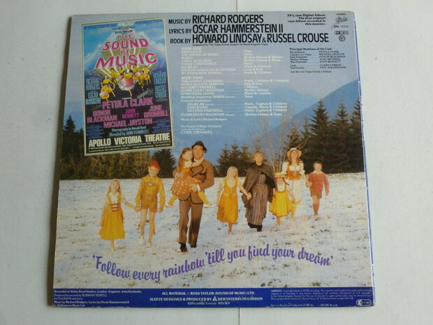 The Sound of Music - London Cast Album 1981 / Petula Clark (LP)