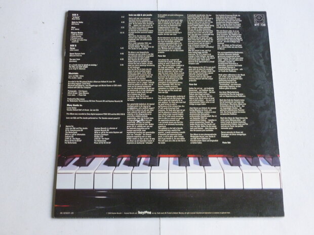 Louis van Dijk & Pim Jacobs - It's a lovely way to spend an evening (LP)