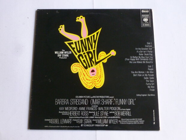 Barbra Streisand / Omar Sharif - Funny Girl (LP)S70044