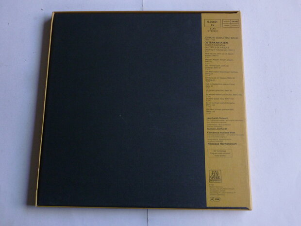 Bach - Oster Kantaten / Nikolaus Harnoncourt / Leonardt (5 LP)