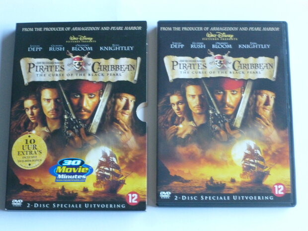 Pirates of the Caribbean - The Curse of the Black Pearl / J. Depp (2 DVD)