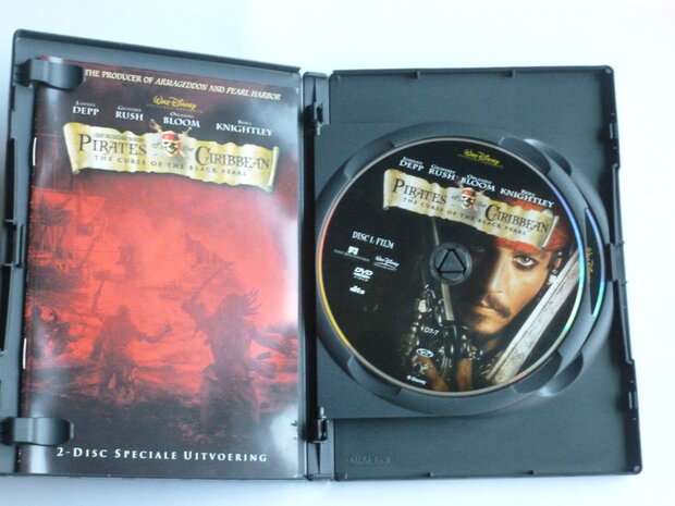 Pirates of the Caribbean - The Curse of the Black Pearl / J. Depp (2 DVD)
