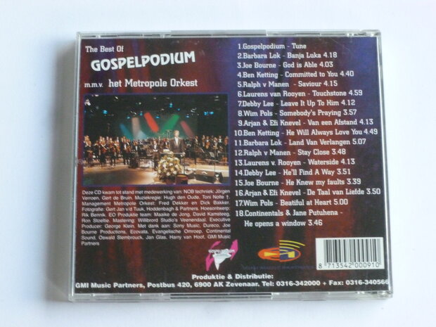 The Best of Gospelpodium mmv Het Metropole Orkest 
