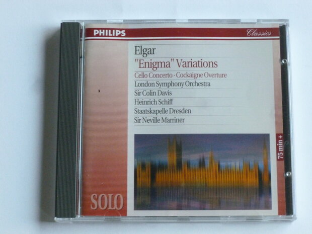 Elgar - Enigma Variations / Heinrich Schiff, Sir Colin Davis, Marriner