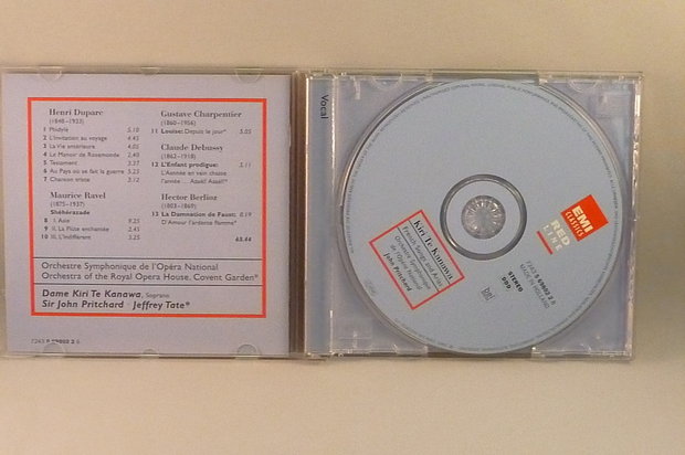 Kiri Te Kanawa - French Songs and Arias