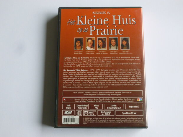 Het Kleine Huis op de Prairie - Serie 5 (6 DVD)
