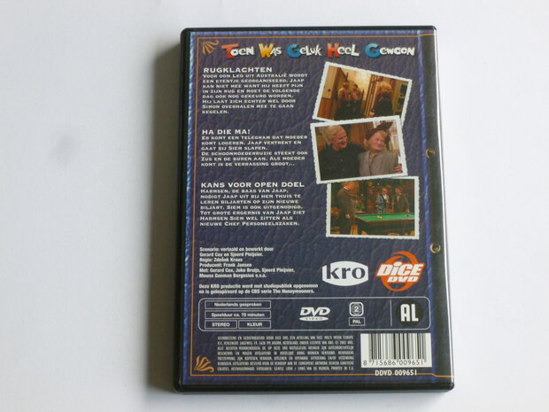 Toen was Geluk heel gewoon - Memoires 1 / Gerard Cox, Joke Bruijs (DVD)