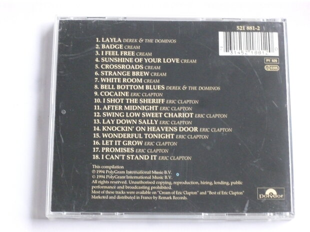 Eric Clapton - The Cream of Clapton (polydor)