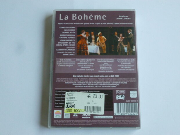 Puccini - La Boheme / Contrubas, Thomas Allen (DVD)