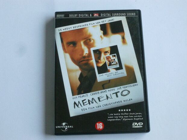 Memento - Guy Pearce (DVD)