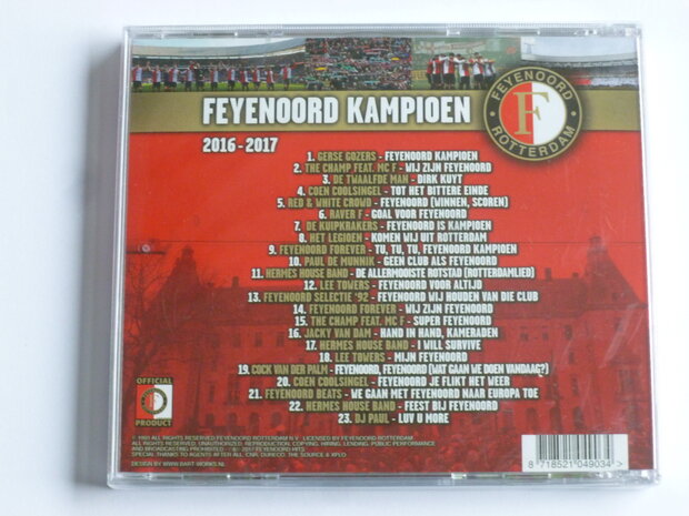 Feyenoord Kampioen 2016-2017 (nieuw)