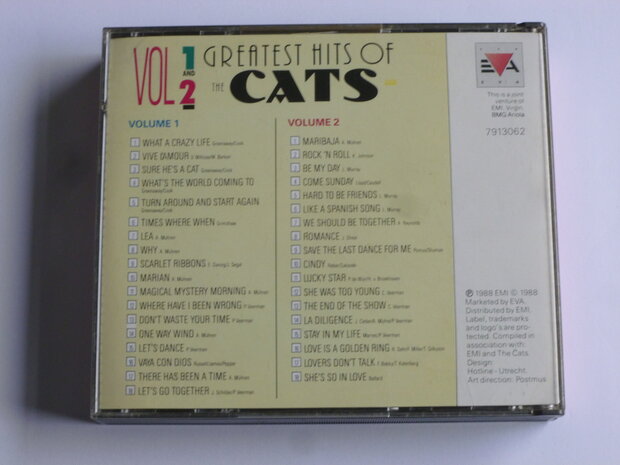 The Cats - Greatest Hits of the Cats vol.1 / vol.2 (2 CD)