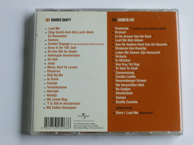Ramses Shaffy & Liesbeth List - Back to Back (2 CD)