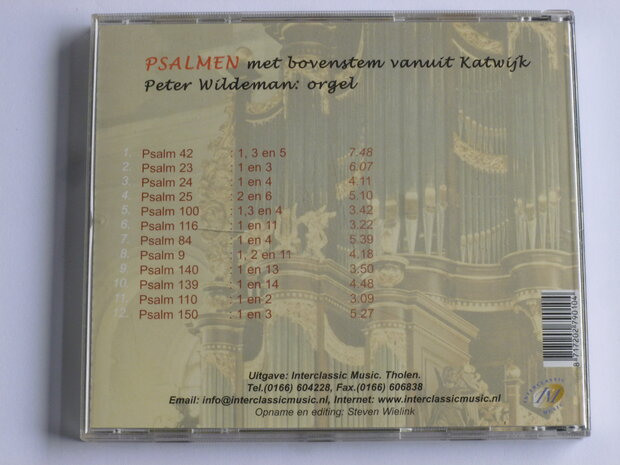 Psalmen met bovenstem - Peter Wildeman
