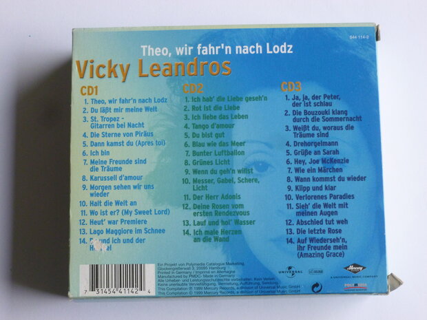 Vicky Leandros - Theo, wir fahr'n nach lodz (3 CD)