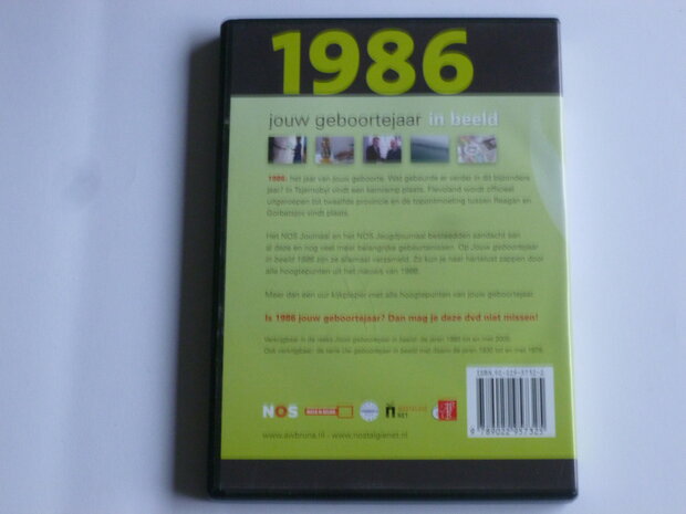 1986 - Jouw Geboortejaar in Beeld (DVD)