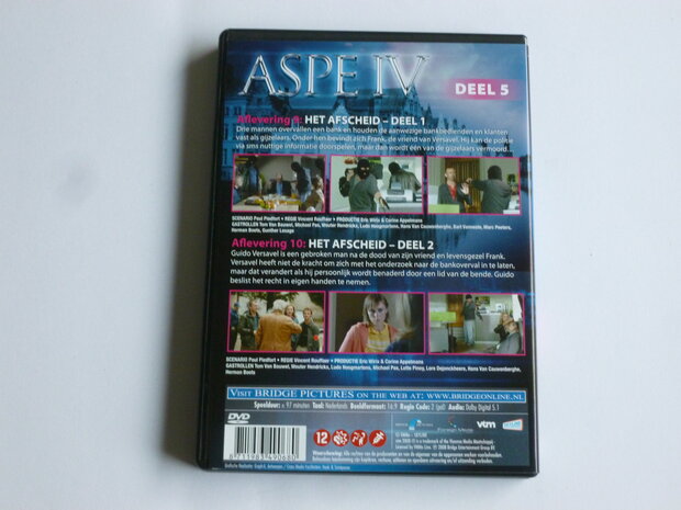 Aspe IV - Het Afscheid Deel 1 & 2 (DVD)