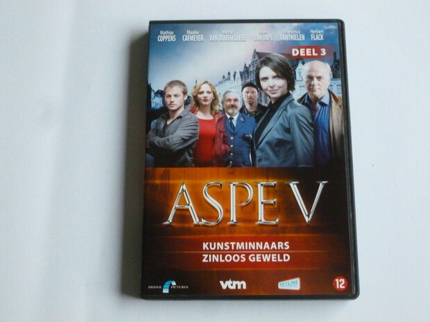 Aspe V Deel 3 Kunstminnaars, Zinloos geweld (DVD)