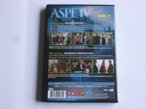 Aspe IV Deel 1 Brugse Bruine, Eeuwige Vriendschap (DVD)