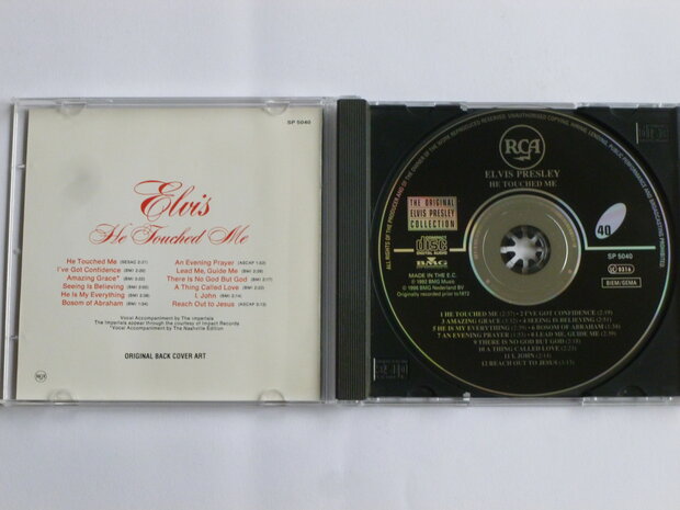 Elvis Presley - He Touched Me