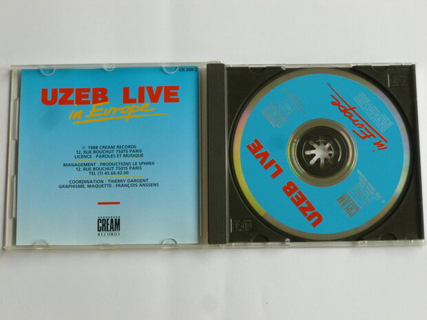 Uzeb Live in Europe