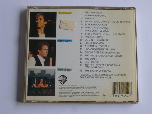 Simon and Garfunkel - The Concert in Central Park (USA)