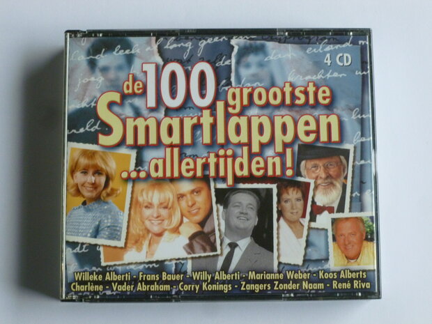 De 100 Grootste Smartlappen ...allertijden! (4 CD)