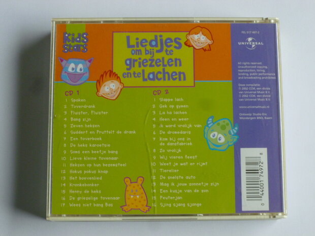 Kid Stars - Liedjes om bij te Griezelen en te Lachen (2 CD)