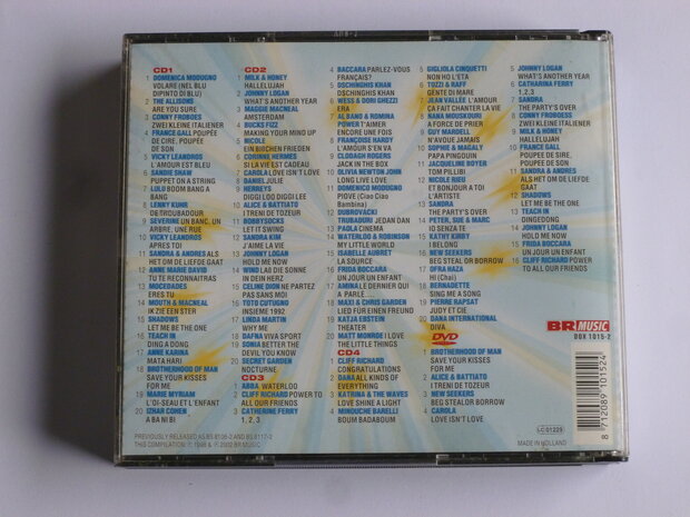 Eurovision - 80 Songfestival Hits (4 CD + DVD)