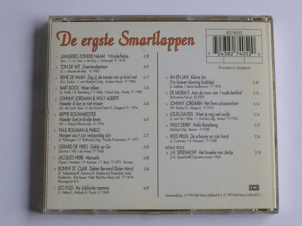 De ergste Smartlappen (inclusief zakdoekje)