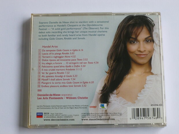 Danielle de Niese - Handel Arias (gesigneerd)