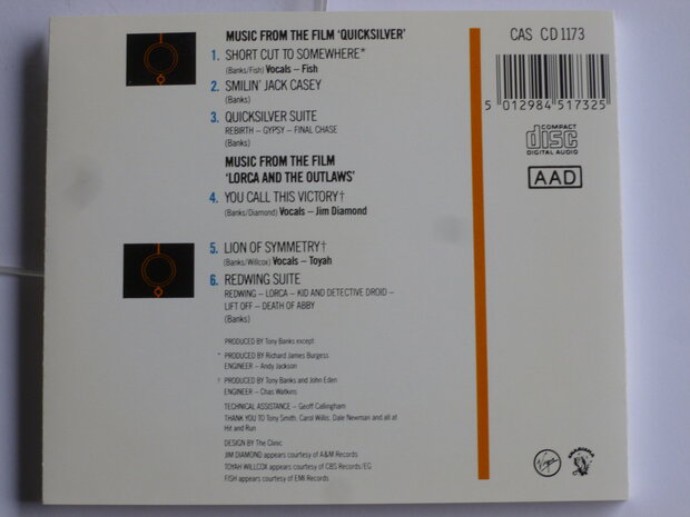Tony Banks - Soundtracks