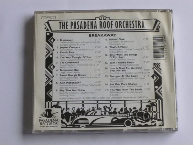 The Pasadena Roof Orchestra - Breakaway