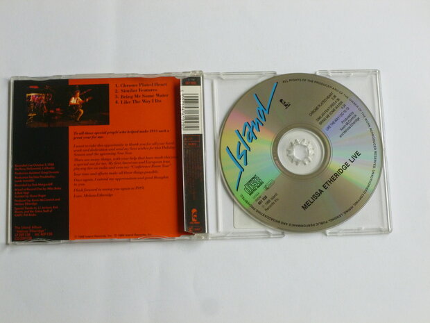 Melissa Etheridge - Live (CD Single)