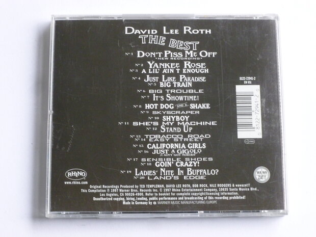 David Lee Roth - The Best
