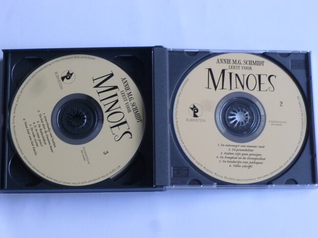 Minoes - Annie M.G. Schmidt leest voor (3 CD)