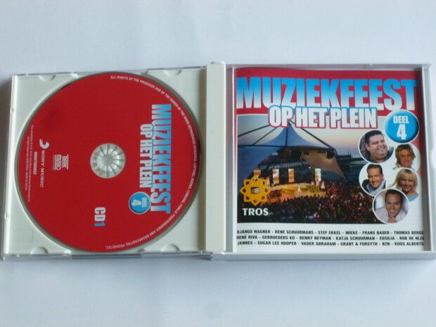Muziekfeest op het Plein - Deel 4 (2 CD)