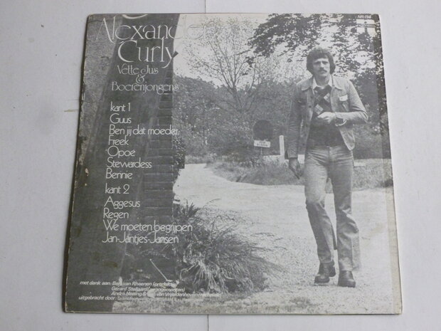 Alexander Curly - Vette Jus & Boerenjongens (LP) negram