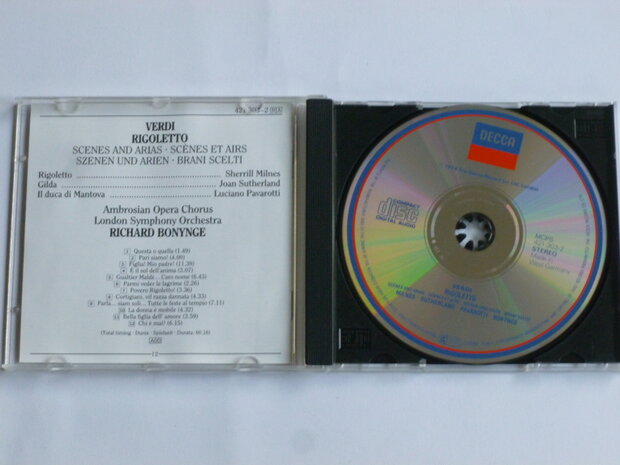 Verdi - Rigoletto / Pavarotti, Sutherland, Bonynge