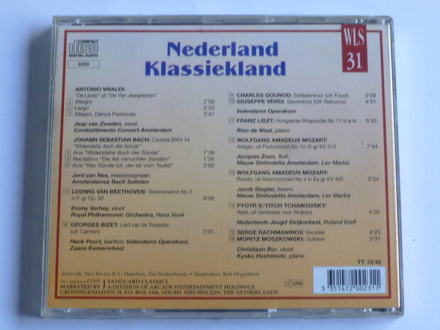 Nederland Klassiekland - Jaap van Zweden, Jard van Nes, Emmy Verhey, Henk Poort