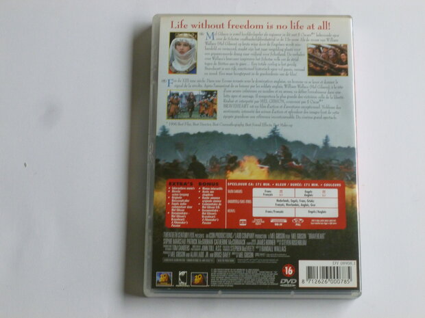 Braveheart - Mel Gibson (2 DVD) remastered