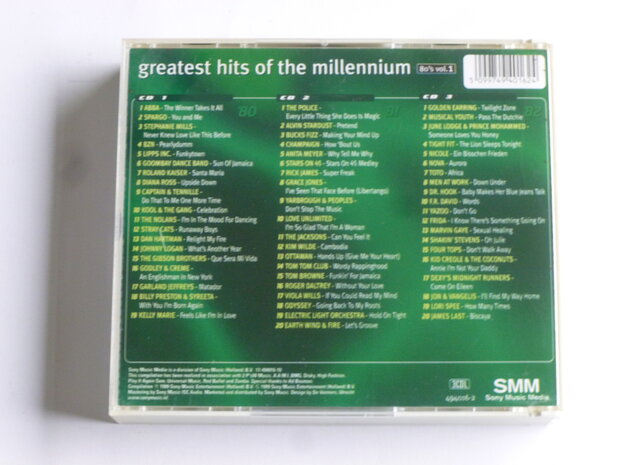 Greatest Hits of the Millennium - 80's vol.1 (3 CD)