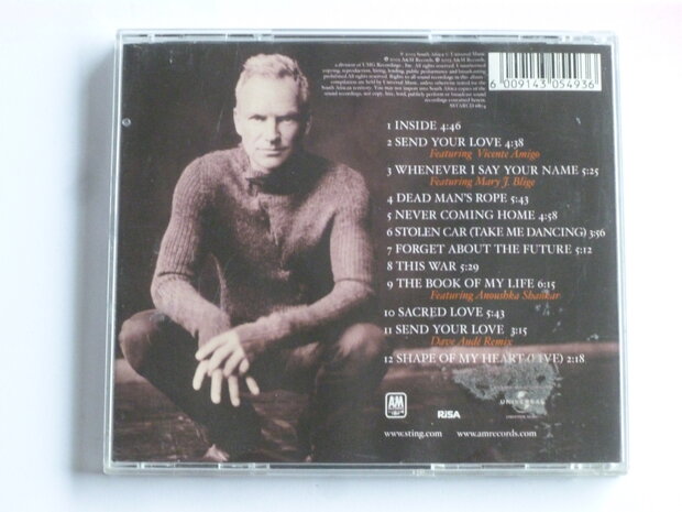 Sting - Sacred Love (south Africa)