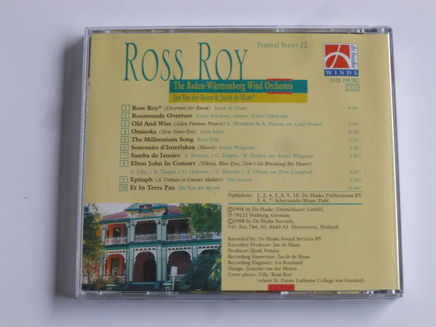 Ross Roy - The Baden Württemberg Wind Orchestra