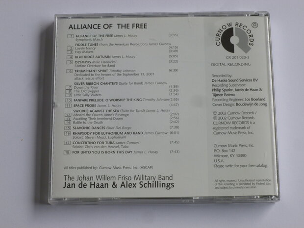Alliance of the Free - The Johan Friso Military Band